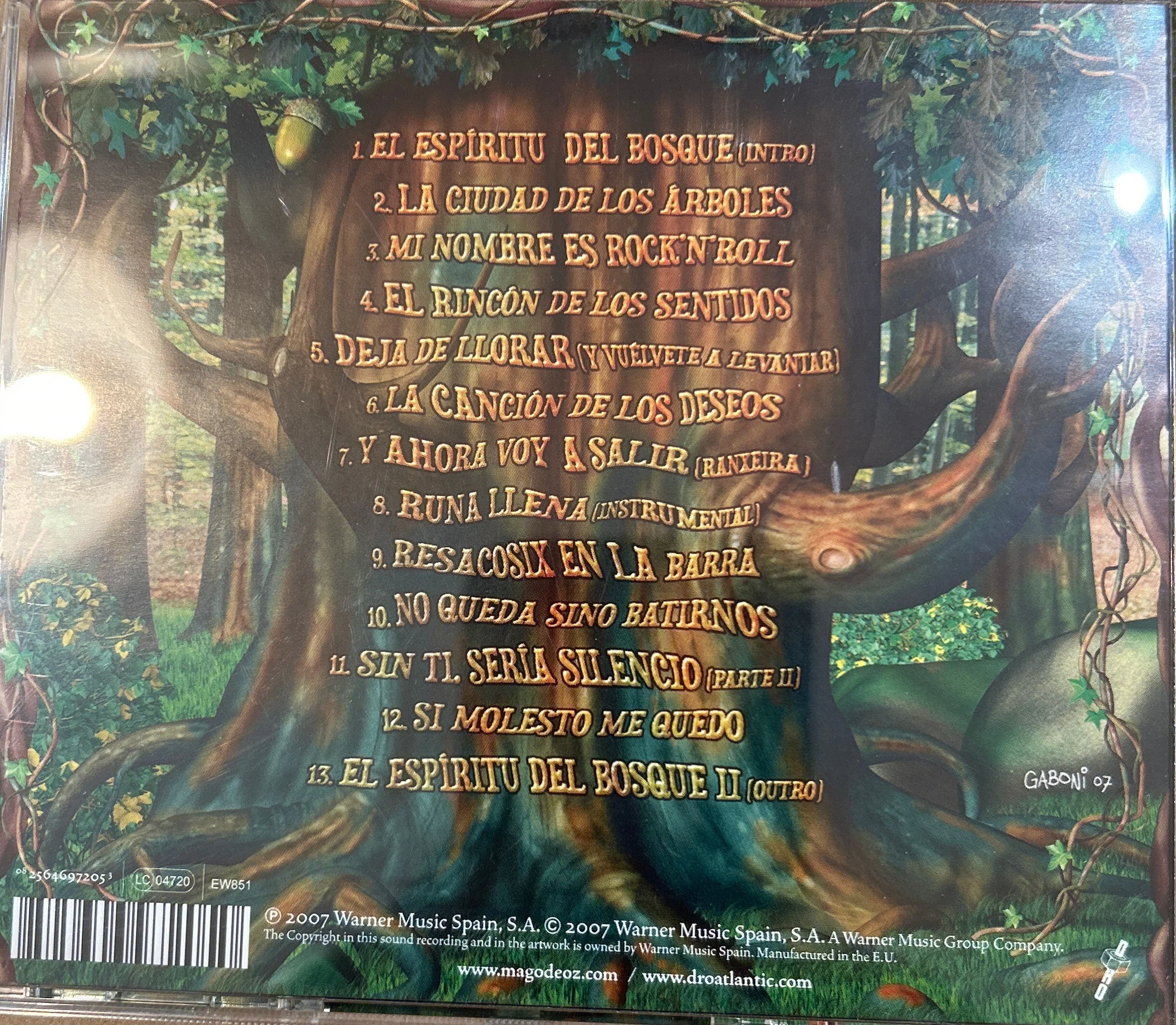 CD Mägo De Oz ‎– La Ciudad De Los Árboles 2ª mano (Producto exclusivo recogida en tienda) - Image 2