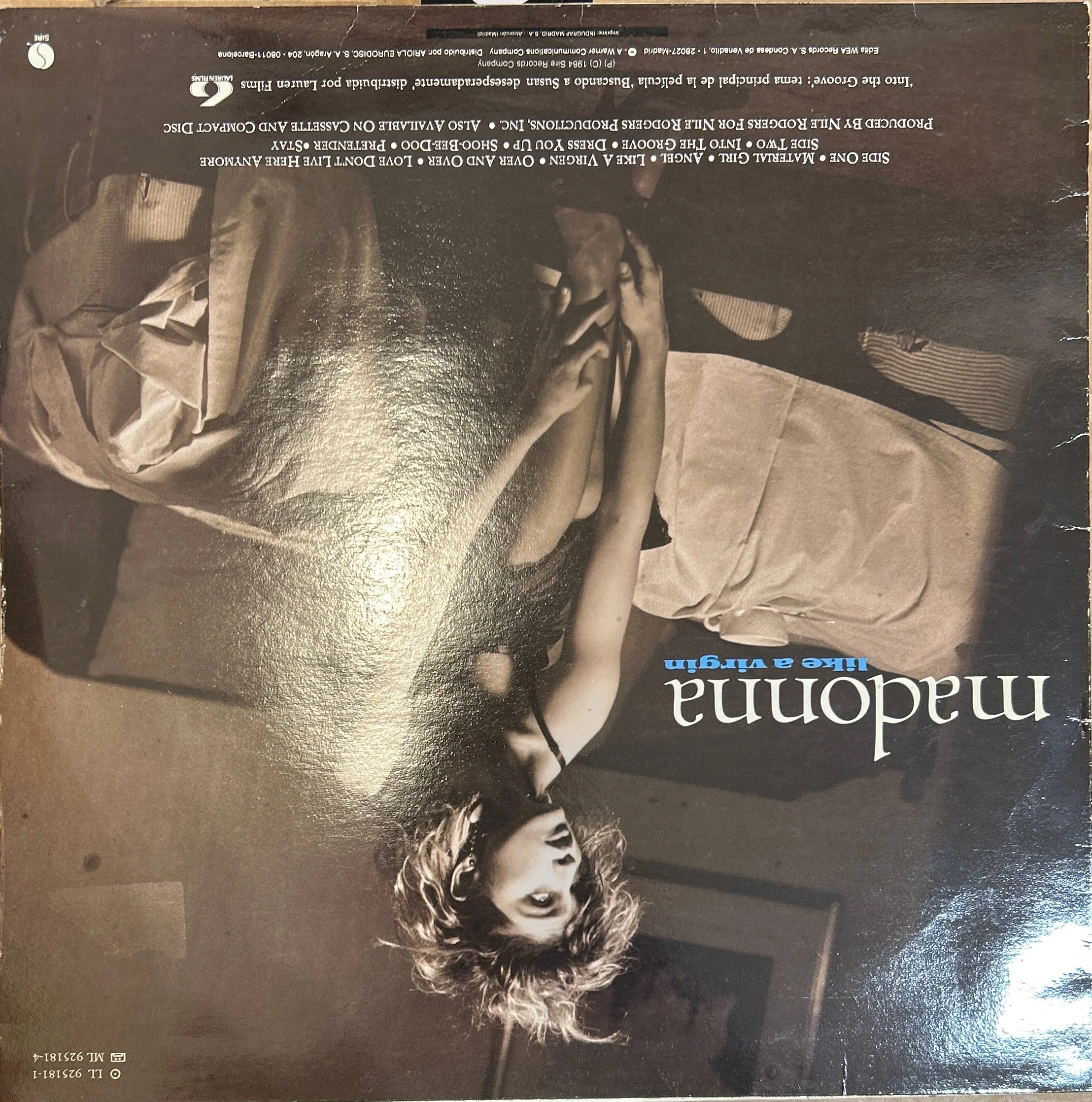 LP Madonna – Like A Virgin 2ª Mano - Image 2