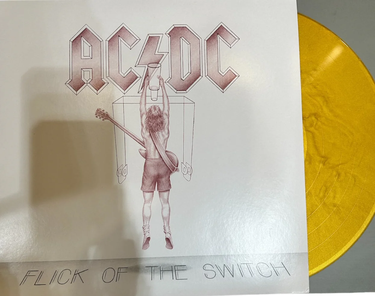 LP AC/DC ‎– Flick Of The Switch 2ª mano